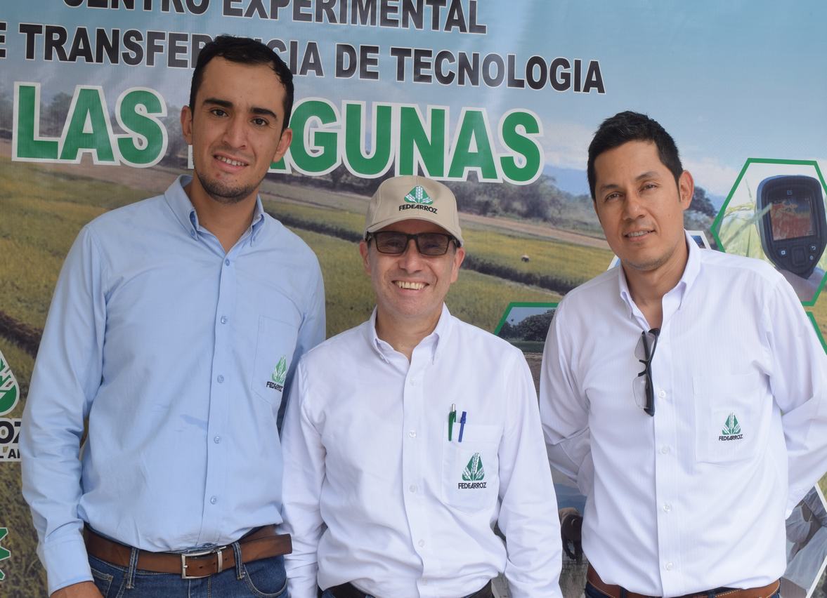 Óscar David Puentes Murcia, Luis Jesús Plata y Jaime Hoyos.